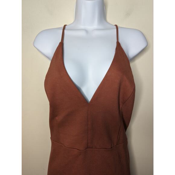 NWT ASTR the Label Coral Cedar Peeking Lace Bodycon Dress - Picture 6 of 11